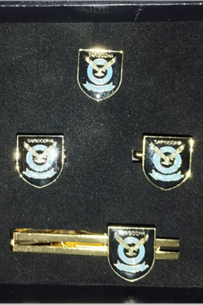 Coat Pin Tie Pin Cufflink Set